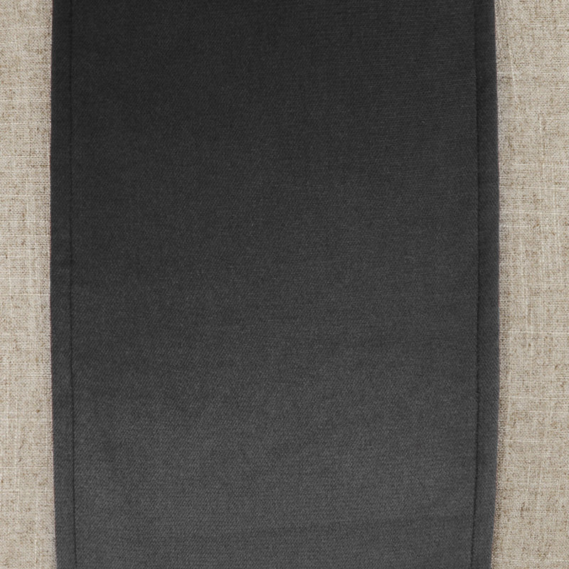 Jefferson Band Throw Pillow, Charcoal, Rectangle 14"H x 24"W