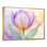 Décoration murale radiant fleur de tulipe mauve III