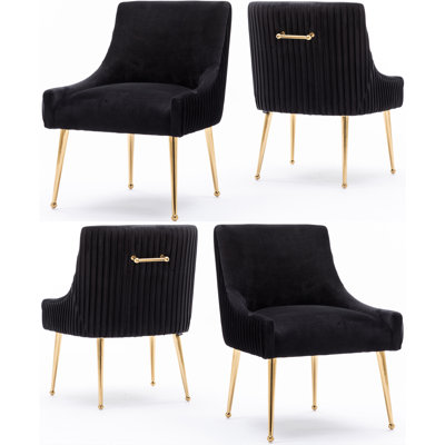 Baudel Velvet Side Chair