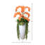 Orchid Arrangement with Cactus in Fiberstone Planter-292671249