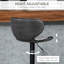 Abdus-Sami Swivel Upholstered Adjustable Height Counter Stool with Metal Frame-2087719291