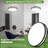 50W 5600Lm Bright LED Ceiling Lights Matte Black, 16Inch Large Flush Mount Ceiling Light Fixture With 5 Color-777609975-777609974
