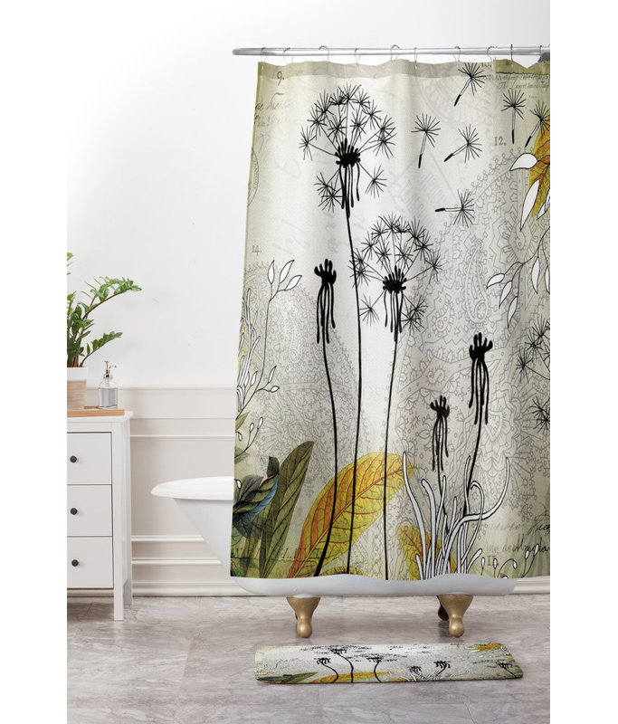 Tapis pour salle de bain little pissenlit