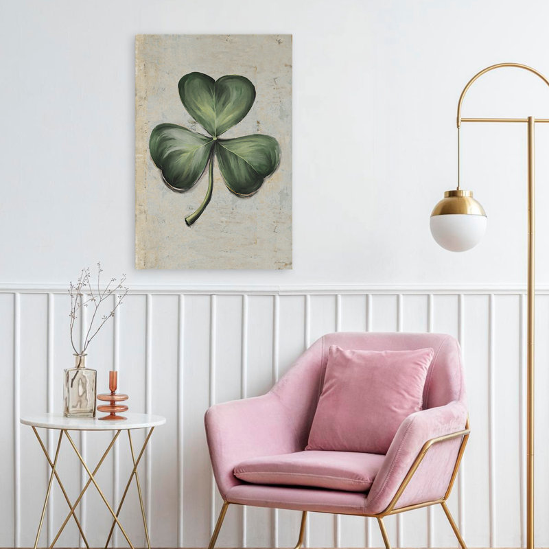 Shamrock - Art animalier contemporain, H 16 po x l 24 po