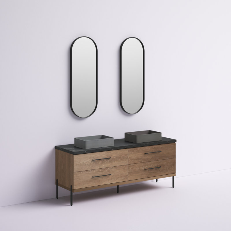 Howden 72'' Double Bathroom Vanity with Top