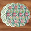 Vida Leather-like; Linen Round Placemats