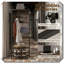 Portemanteaux industriel avec rangement pour chaussures