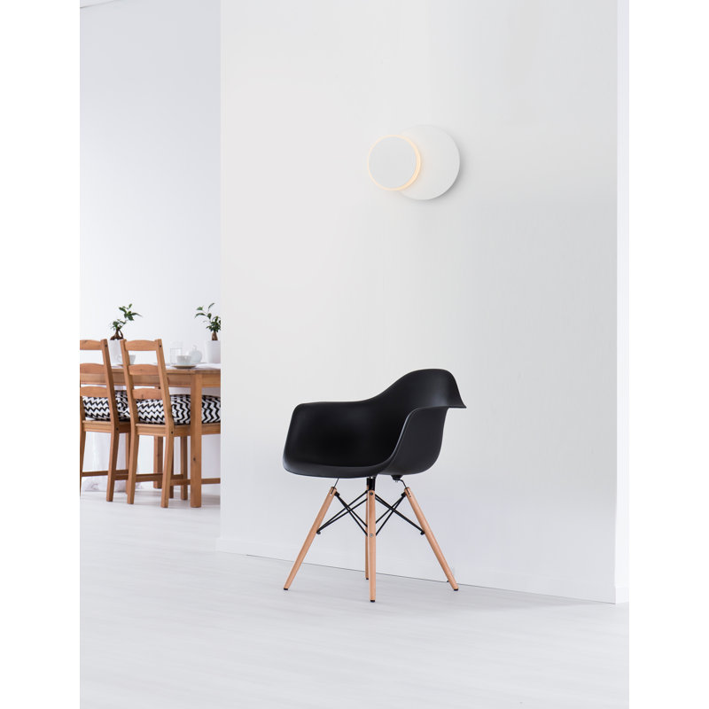 Odin LED Flush Mounted Sconce, White