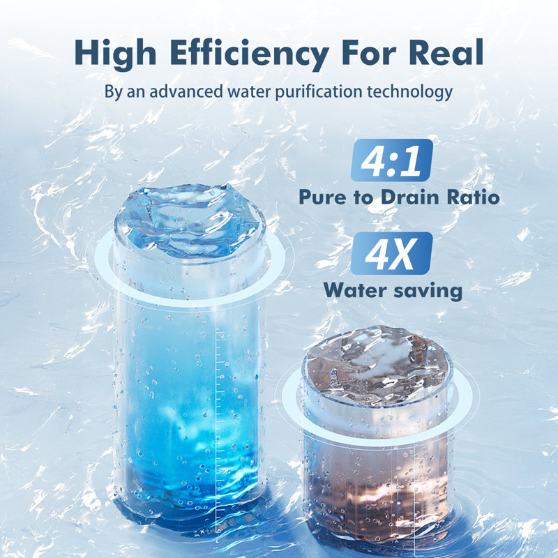 Purificateur d'eau par réservoir sans osmose inversée