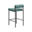 Amaya Upholstered Counter Stool with Metal Frame-95982235