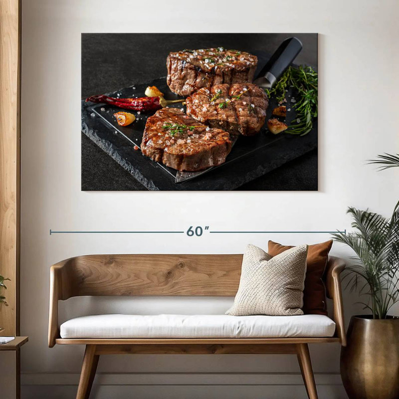 Filet de bœuf grillé Yarlin, H 32 po x l 48 po