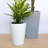 Finley Modern 20-in Recycled Plastic Indoor/Outdoor Square Vertical Planter-502745014