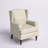 Aiddan Traditional 29'' Wide Wing Back Armchair with Solid Wood Legs-1130365823