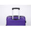 Ensemble de valises légères et durables avec serrure TSA Hardshell Valise Spinner Wheels, ensemble de 3 pièces (20/24/28), mauve