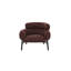Chaise en tweed marron Mardi
