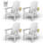 Set Of 4 Folding Adirondack Chair-504262998