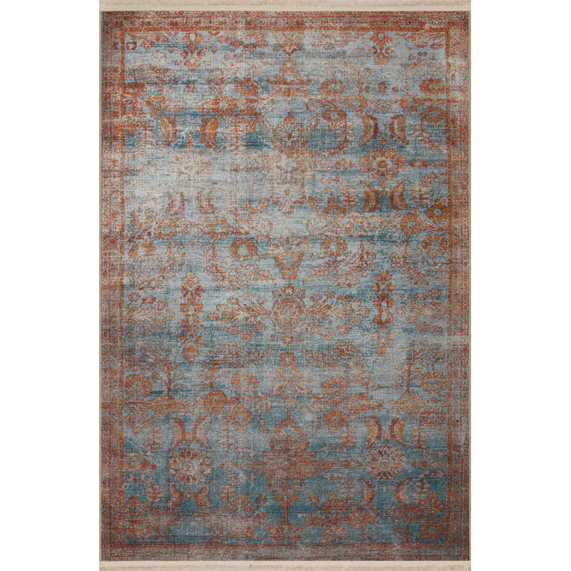 Tapis rectangulaire Yazlin, Rectangle 2 pi 8 po x 5 pi