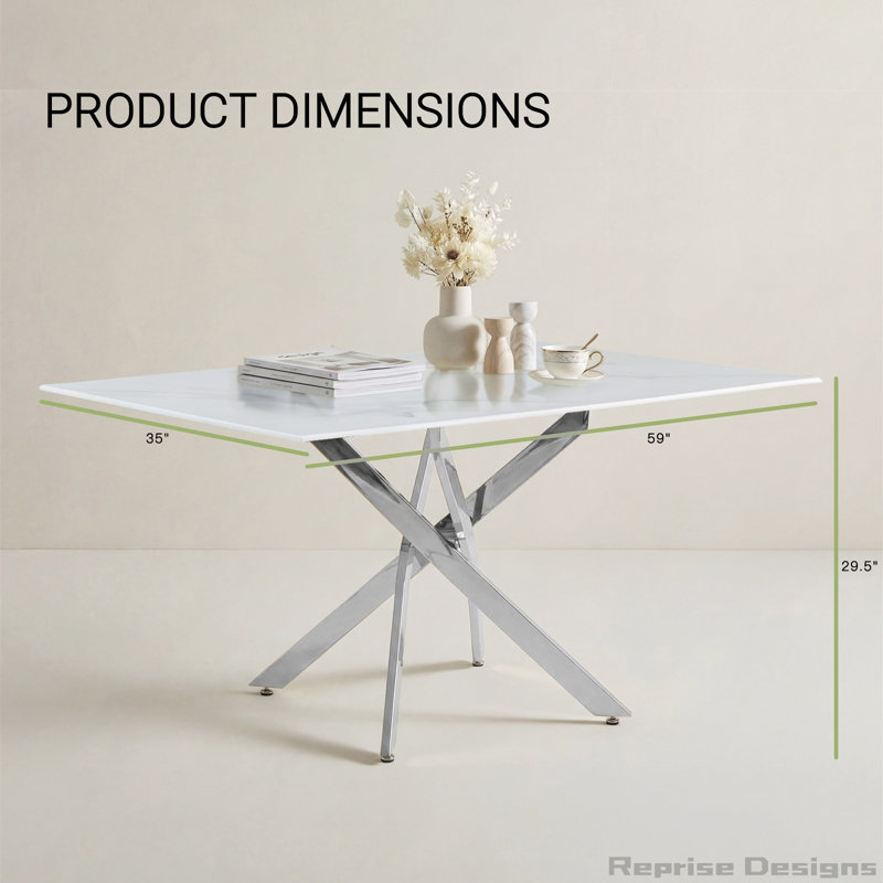 Modern Rectangular Dining Table
