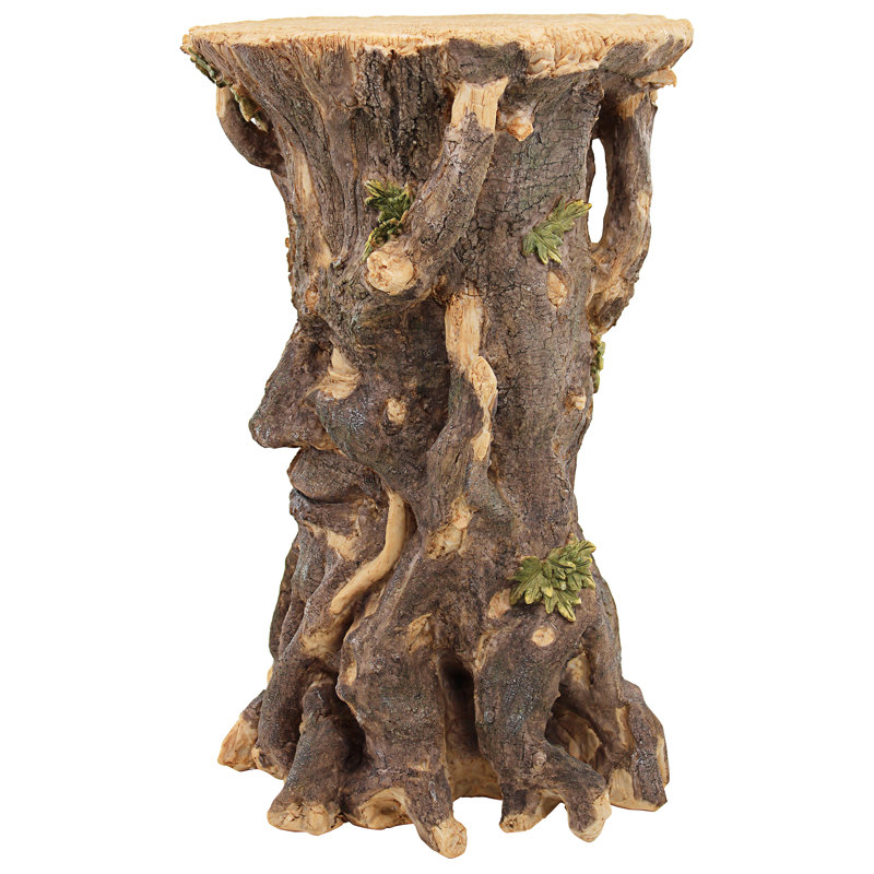 Craggy Bark Tree Ent Side Table