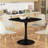 Modern Black Tulip Dining Table
