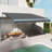 Outsunny Polyester Cover Retractable Patio Awning-97850776-97850775-97850777