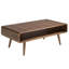 Solid Wood Coffee Table with Storage
