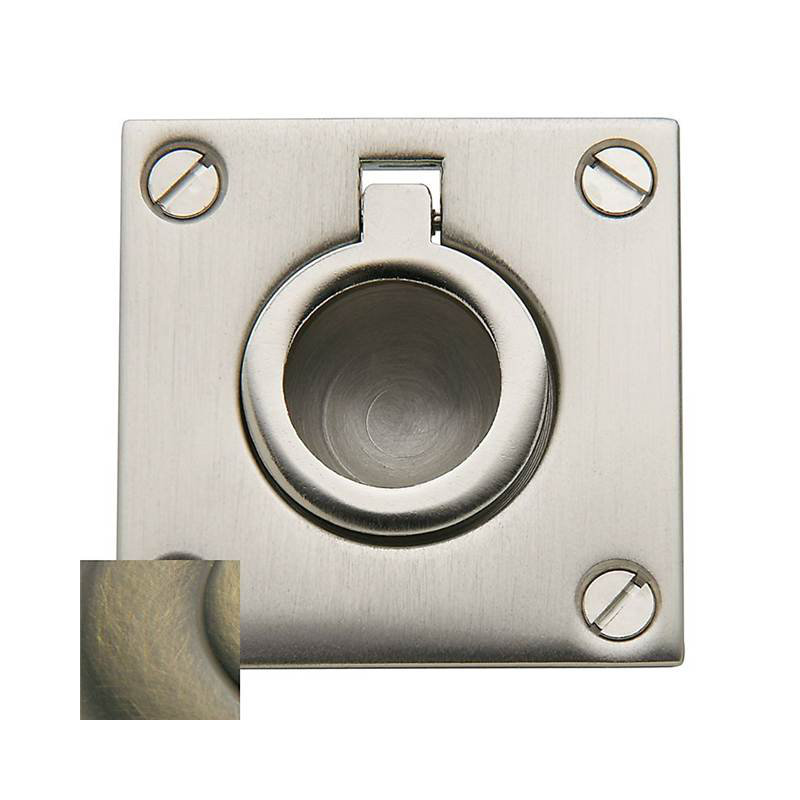 Ring Pull, Satin Brass Black