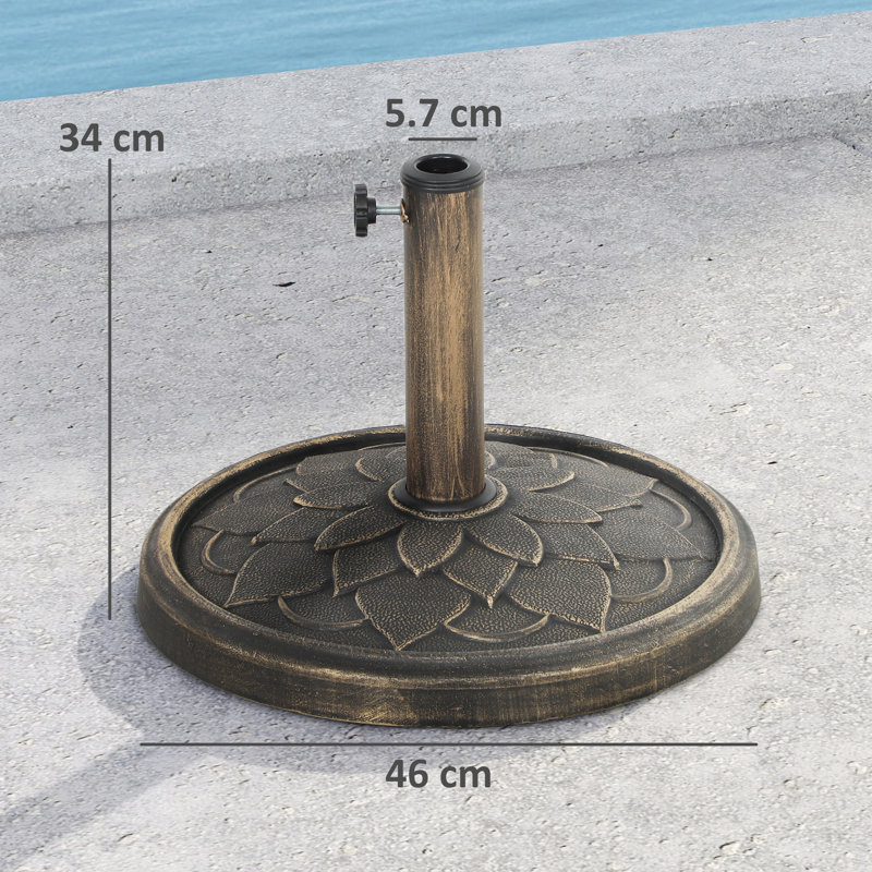 12kg Resin Umbrella Base