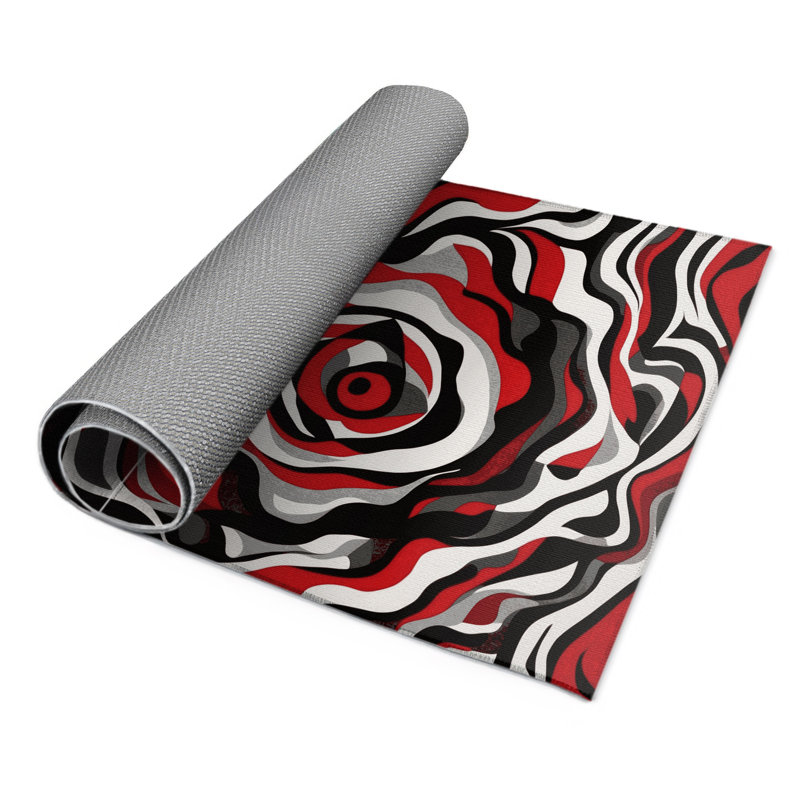 Twilight Fracture Indoor And Outdoor Area Rug, Rectangle 8' x 10'