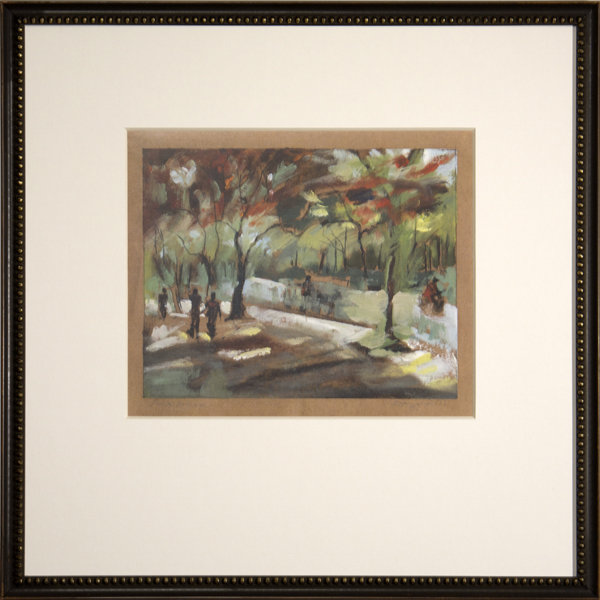 Park Passage Print by Daughdrill