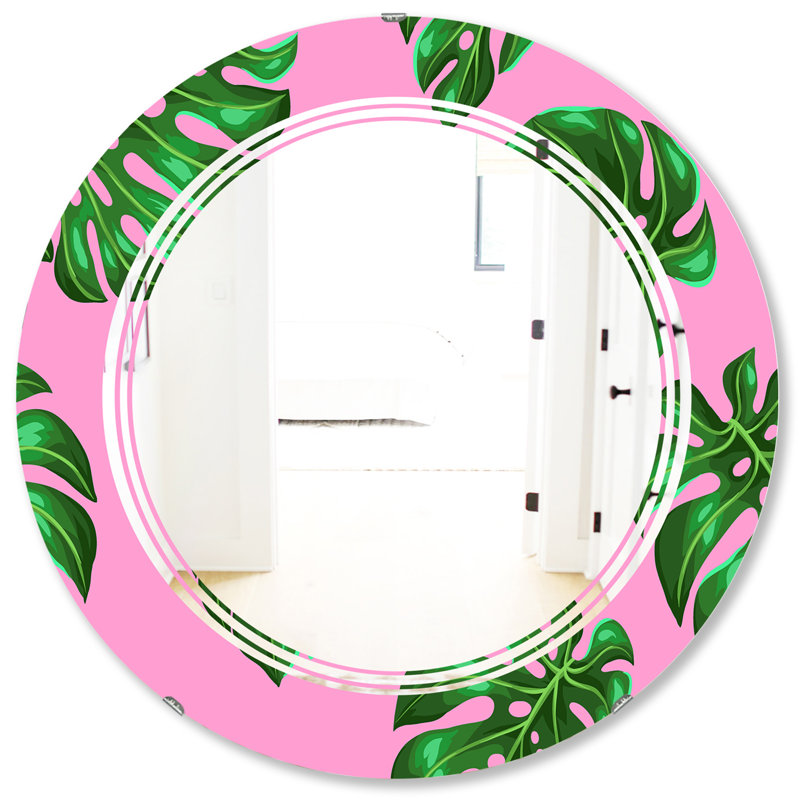 Miroir mural Palm Frames III, H 31,5 po x l po