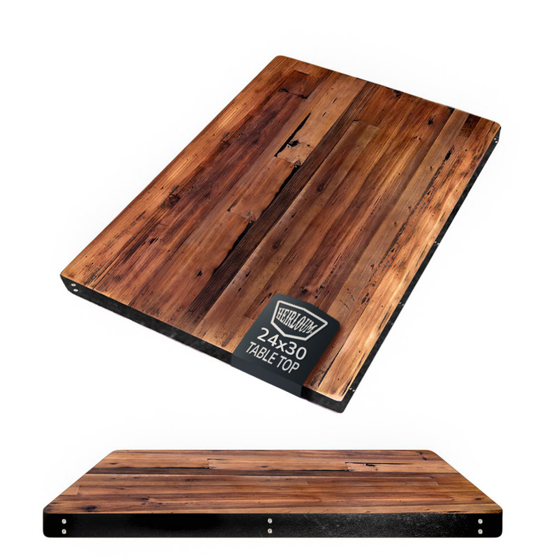 Le plateau de table The Industrial Farmhouse, H 1,5 po x L 72 po x l 30 po