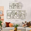 Ensemble de 3 décorations murales en métal-617052249-617052245