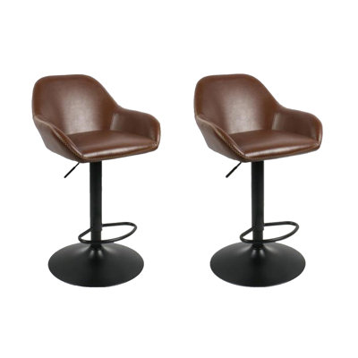 Tabouret de bar pivotant Mid-Century