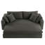 Divan-lit rembourré en duvet blanc pur Commix-105697913