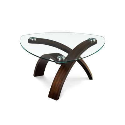 Comeaux Glass Top Coffee Table