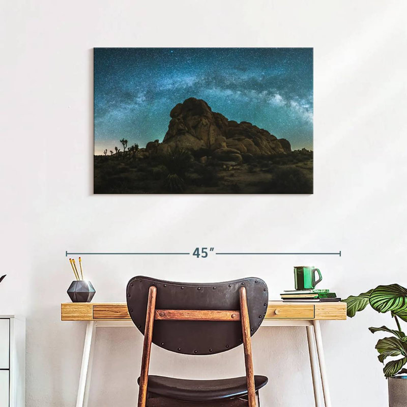 Oberle Joshua Tree, ciel nocturne, H 24 po x l 36 po