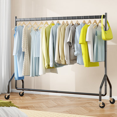 Rolling Clothing Rack