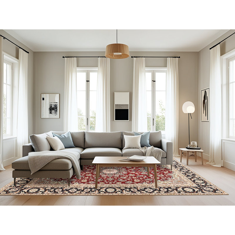 Mikael Oriental Indoor Rug, Rectangle 8' x 12'