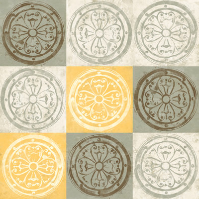 Jaune carré I