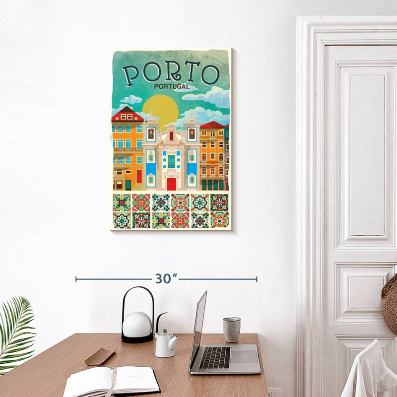 Affiche Porto Porto, H 30 po x l 20 po