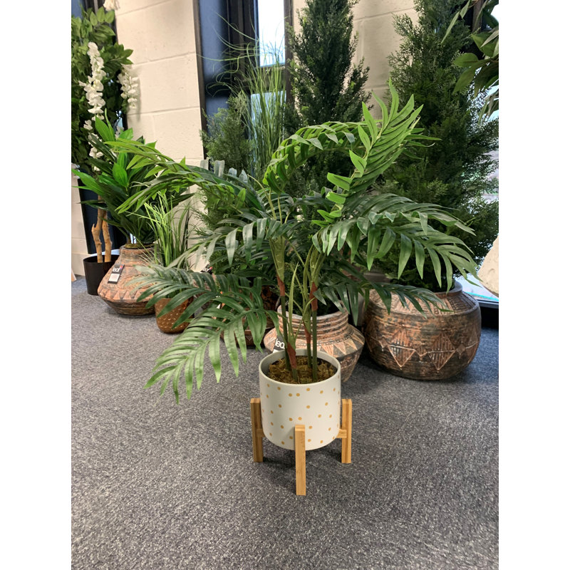 60cm Faux Palm Plant in Pot Liner