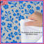 Édredon bleu à motif floral-130426681