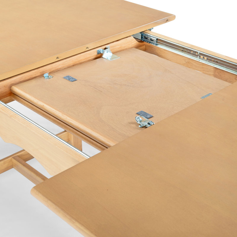 Rhylee Extendable Dining Table, Natural