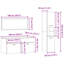 Brenin Bathroom Storage Furniture Set-129365214