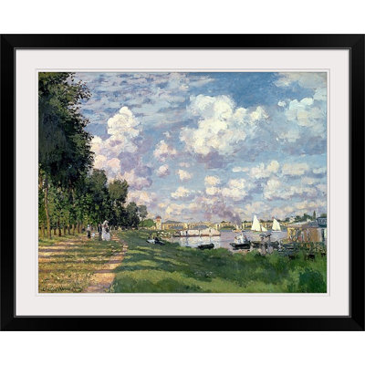 Claude " The Marina at Argenteuil, 1872 " by Claude Monet Print
