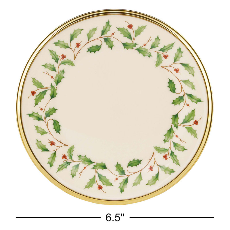 Lenox Holiday 6.25" Bread and Butter Plate