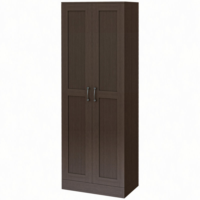 Armoire de rangement de 69 po de hauteur avec tablettes de rangement mobiles, armoire de rangement de style moderne avec portes à fermeture en douceur
