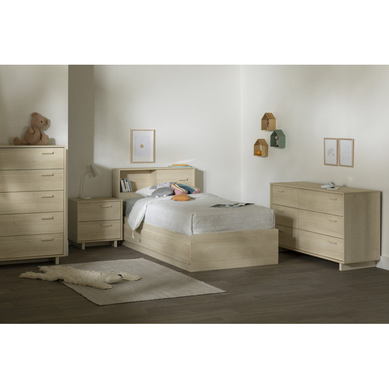 Noah Twin Bookcase Headboard