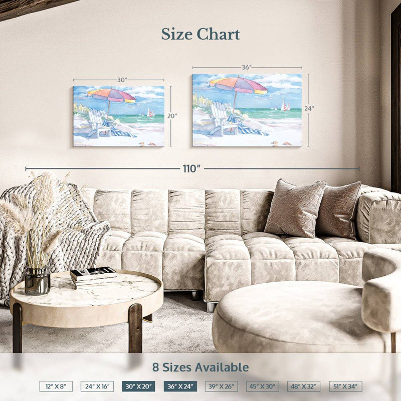 Gillard Dune Hideaway, H 24 po x l 36 po